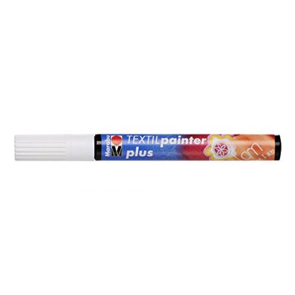 Marabu Stoffmalstift Plus weiß