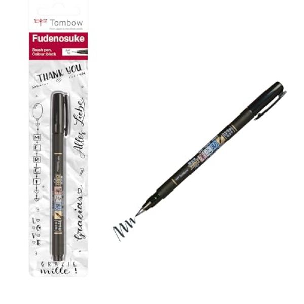 Tombow Fudenosuke Brush Pen
