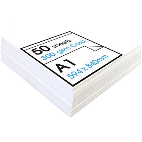 Artway Studio White Card Tonpapier A1