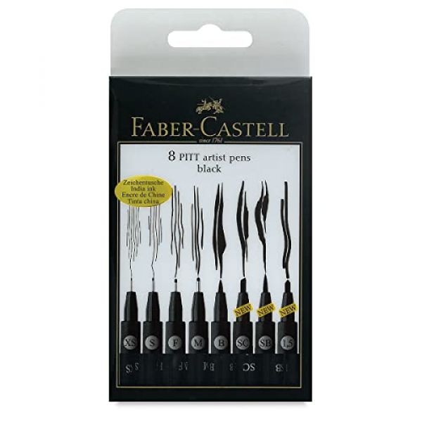 FABER Castell Pitt Artist Pen Tuschestift-Set