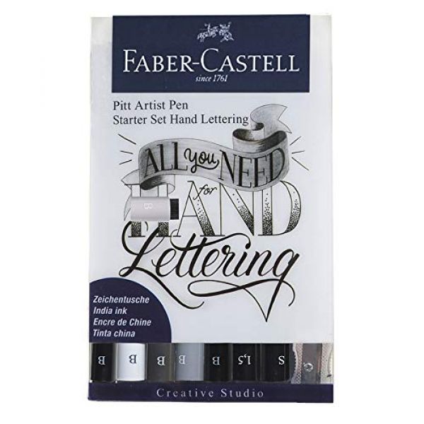 FABER Castell Pit Artist Pen Starter Set Handlettering