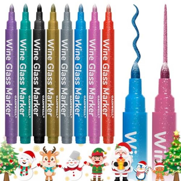 GAINWELL Glas Marker lebensmittelecht zum Abwaschen