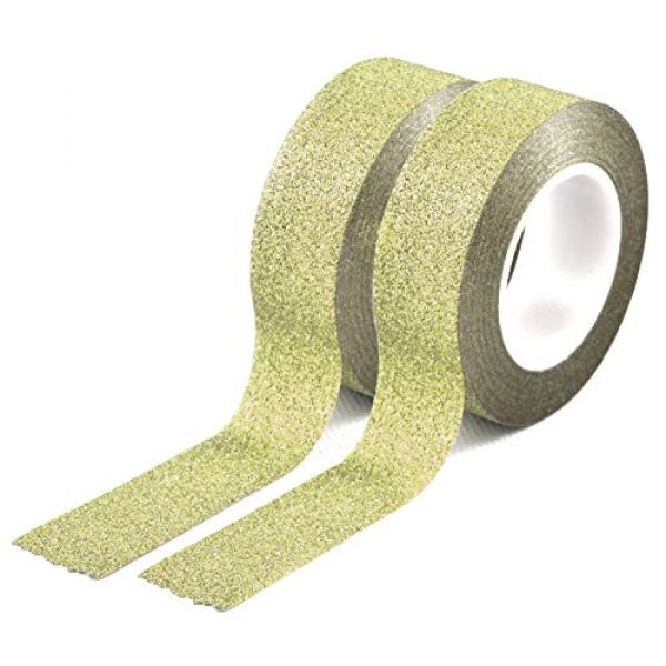 YOUZINGS Washi Tape Gold-Glitzer