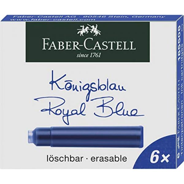 Faber-Castell Patronen in königsblau
