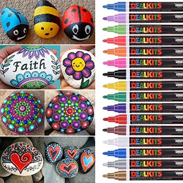 Dealkits Permanent Marker für Kinder